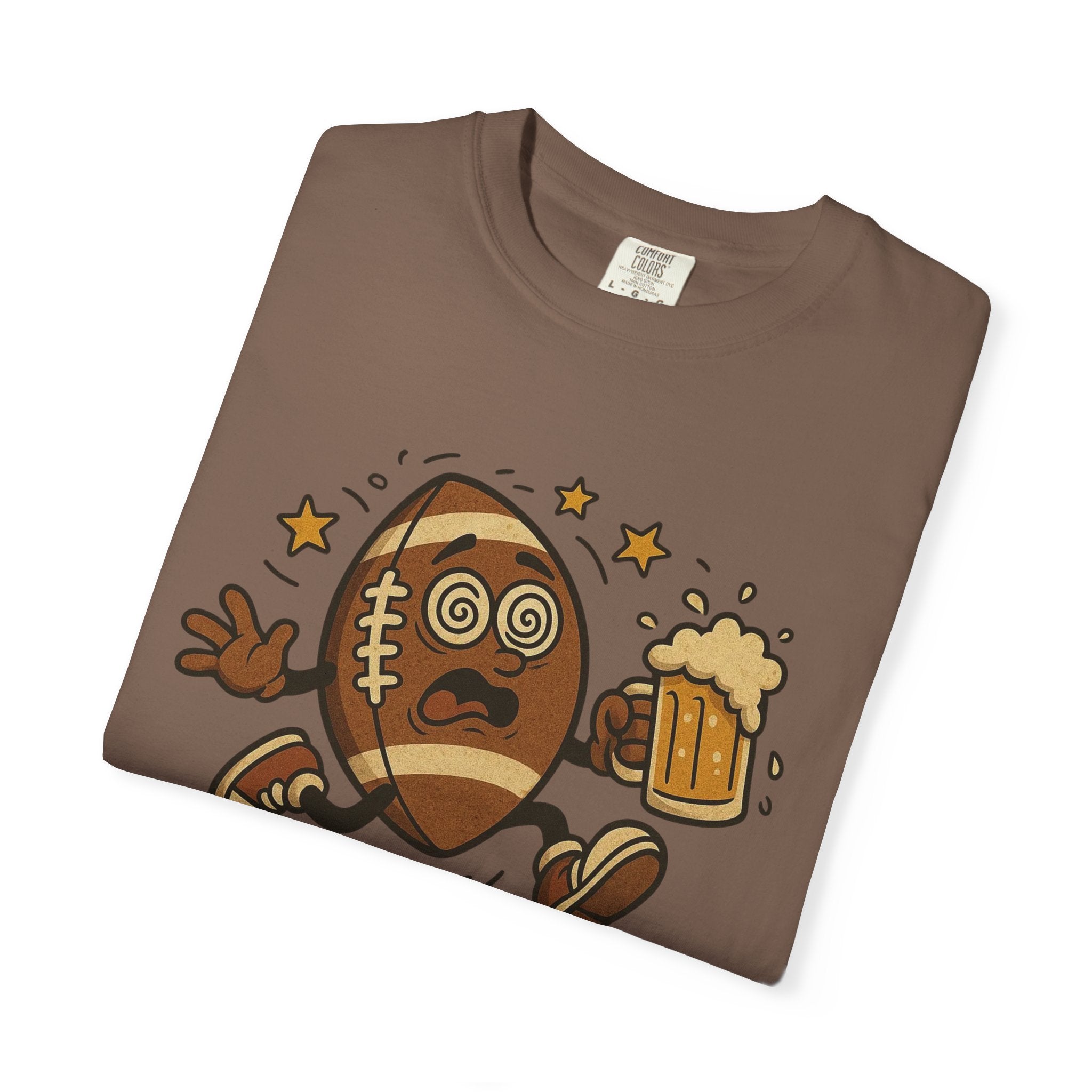 Blitzed Graphic Tee – Funny Football Beer T-Shirt