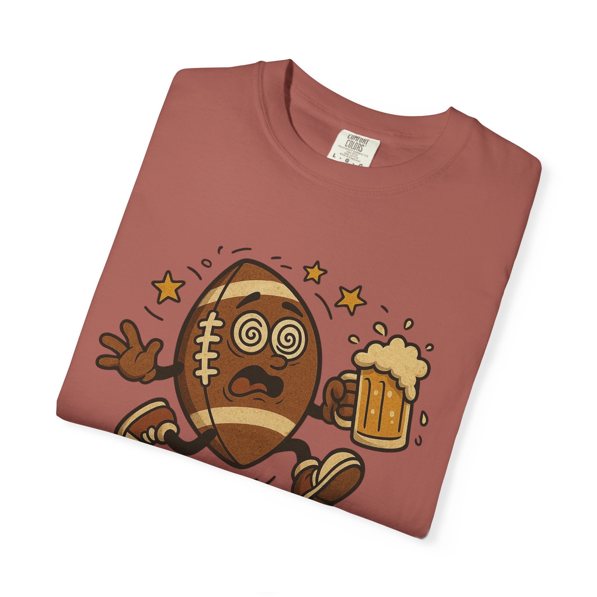 Blitzed Graphic Tee – Funny Football Beer T-Shirt
