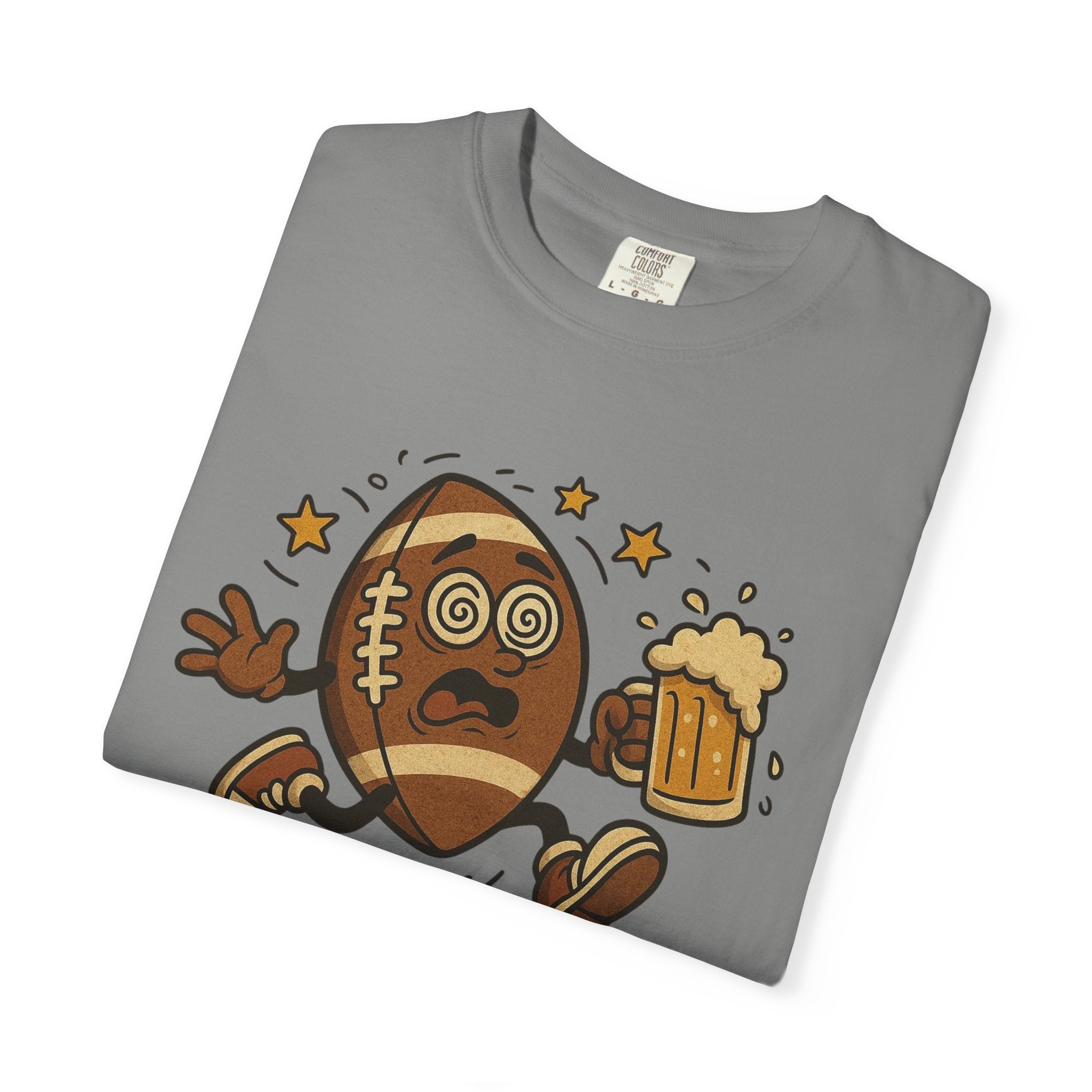 Blitzed Graphic Tee – Funny Football Beer T-Shirt