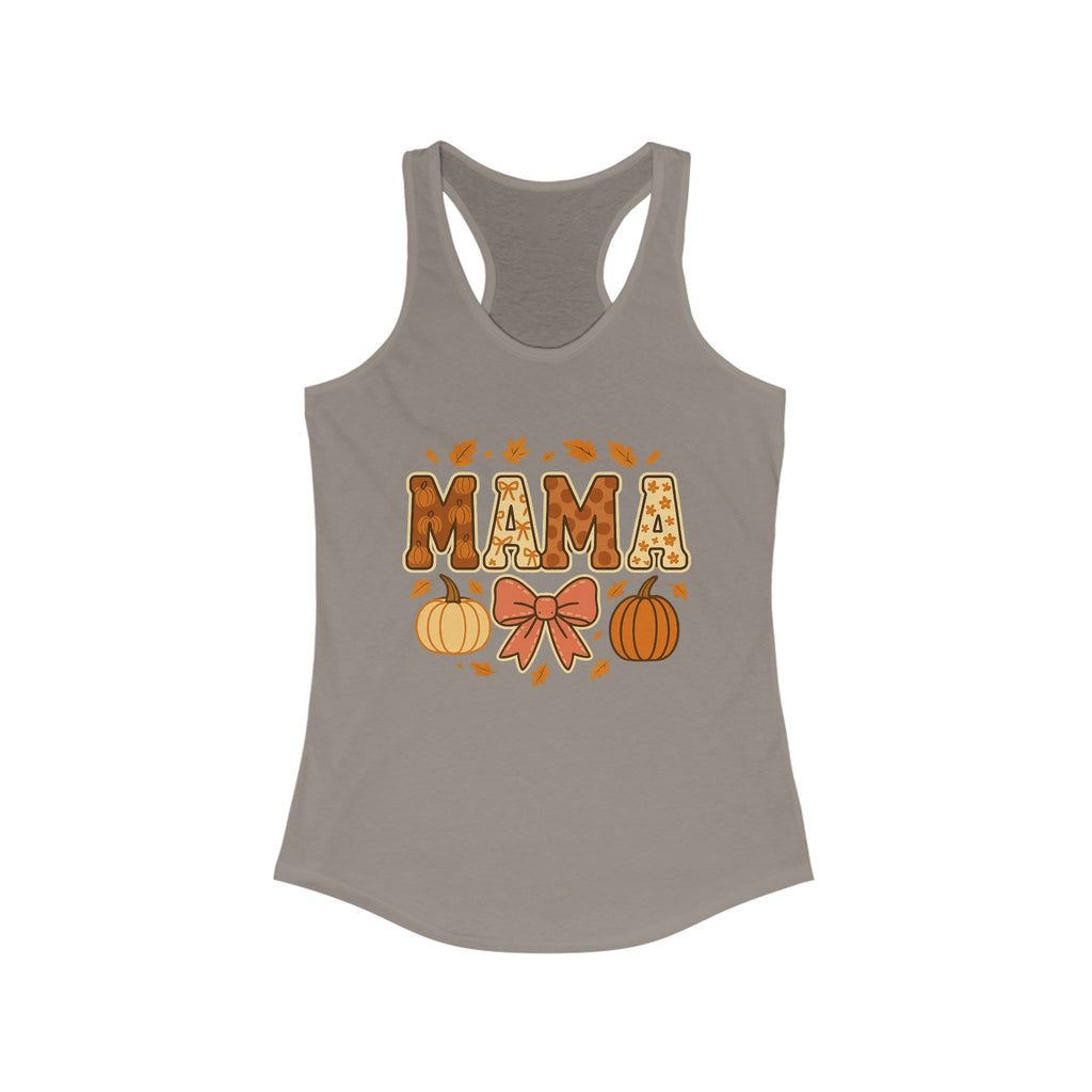 Mama Fall Tank Top Shirt | Bow & Pumpkin Patch T-shirt, Orange & Black Tank Top, Thanksgiving Outfit, Fall Seasonal Photo Outfit