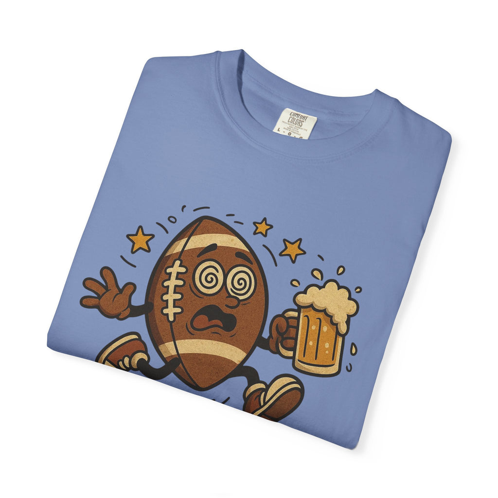 Blitzed Graphic Tee – Funny Football Beer T-Shirt