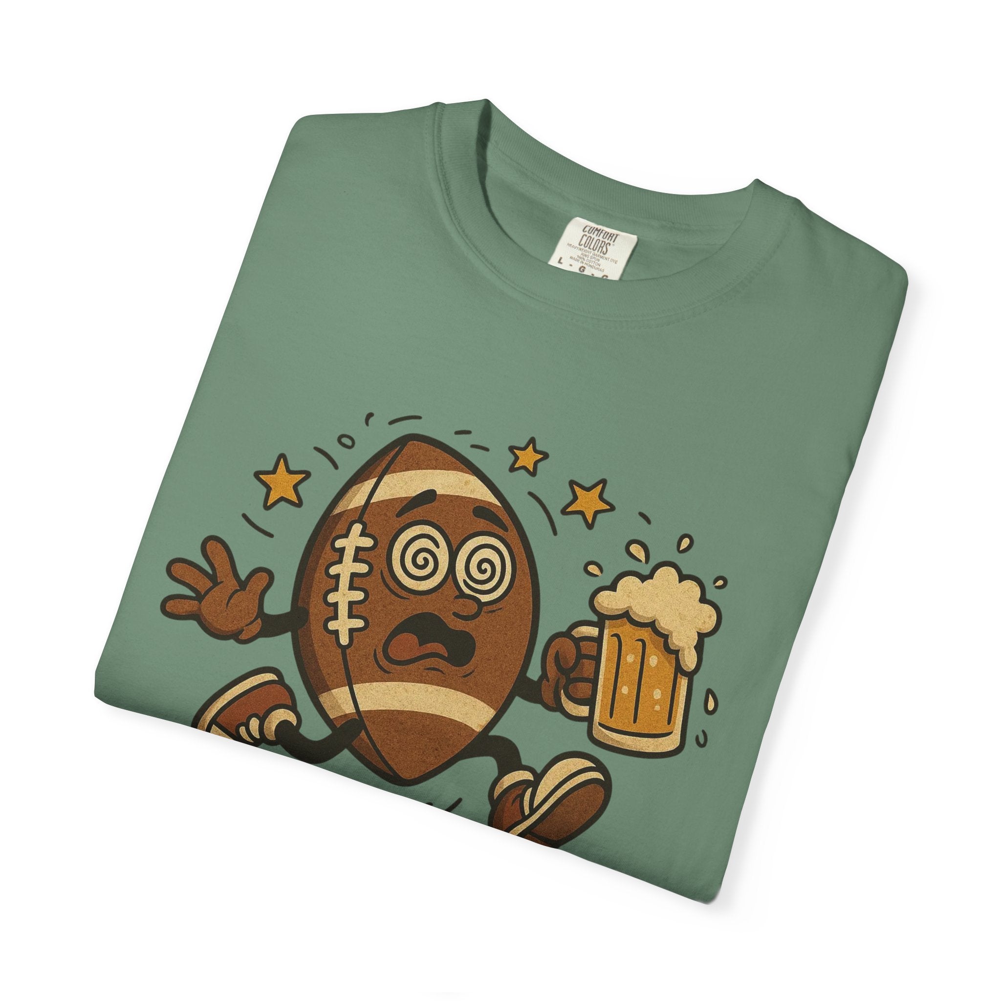 Blitzed Graphic Tee – Funny Football Beer T-Shirt