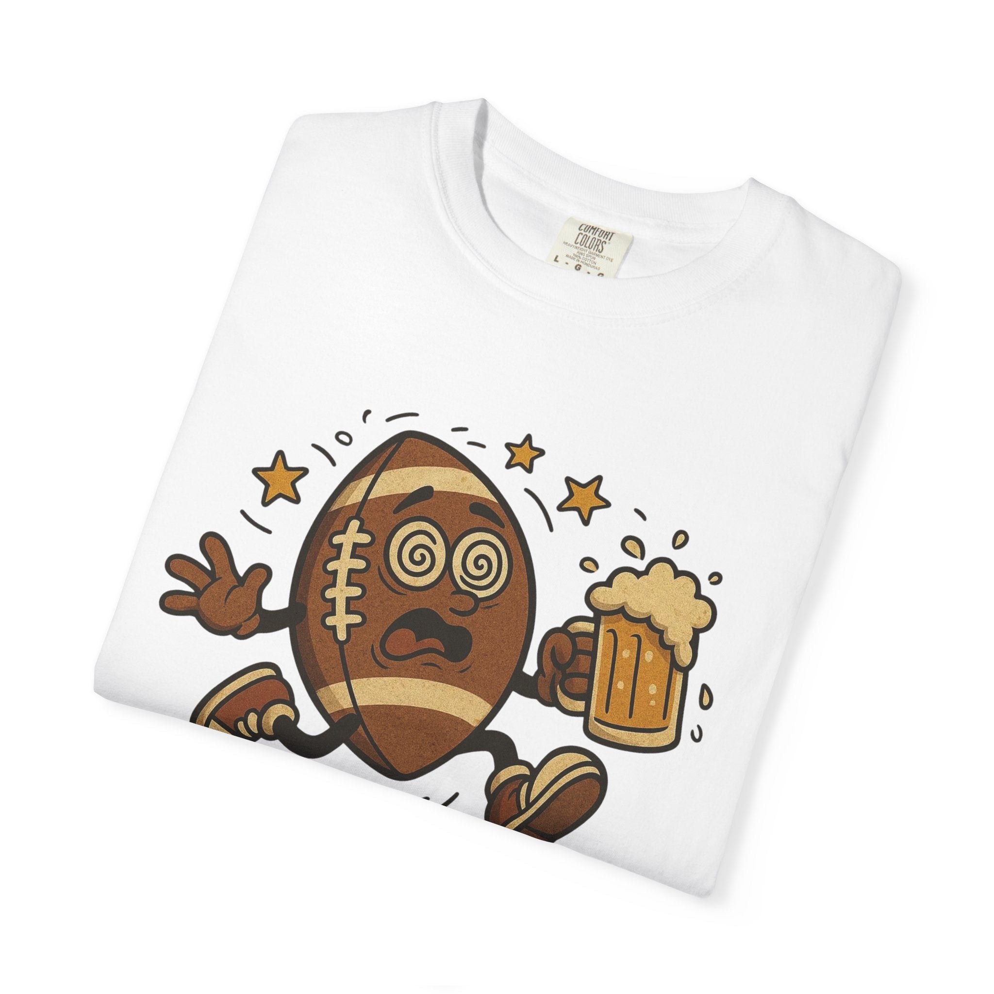Blitzed Graphic Tee – Funny Football Beer T-Shirt