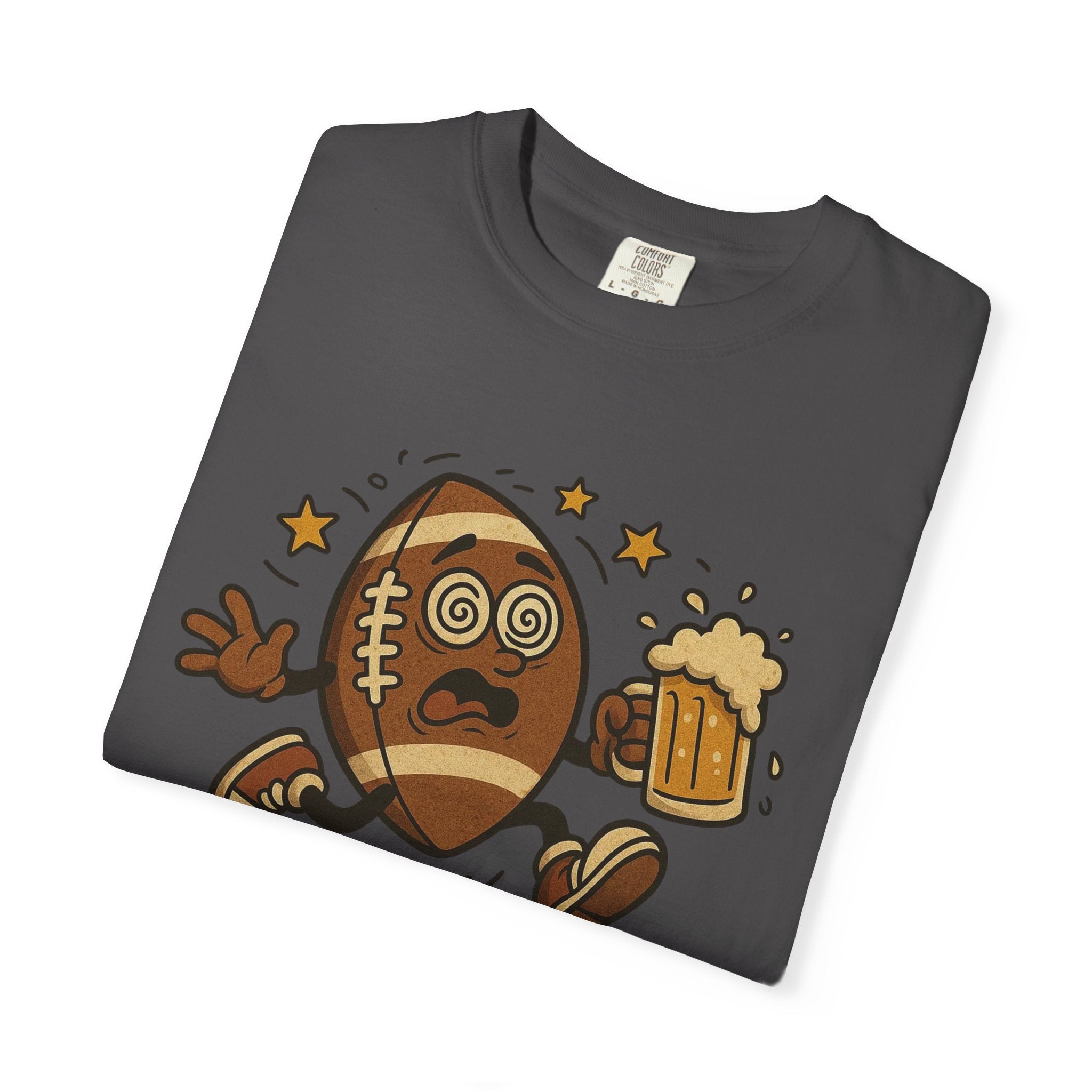 Blitzed Graphic Tee – Funny Football Beer T-Shirt