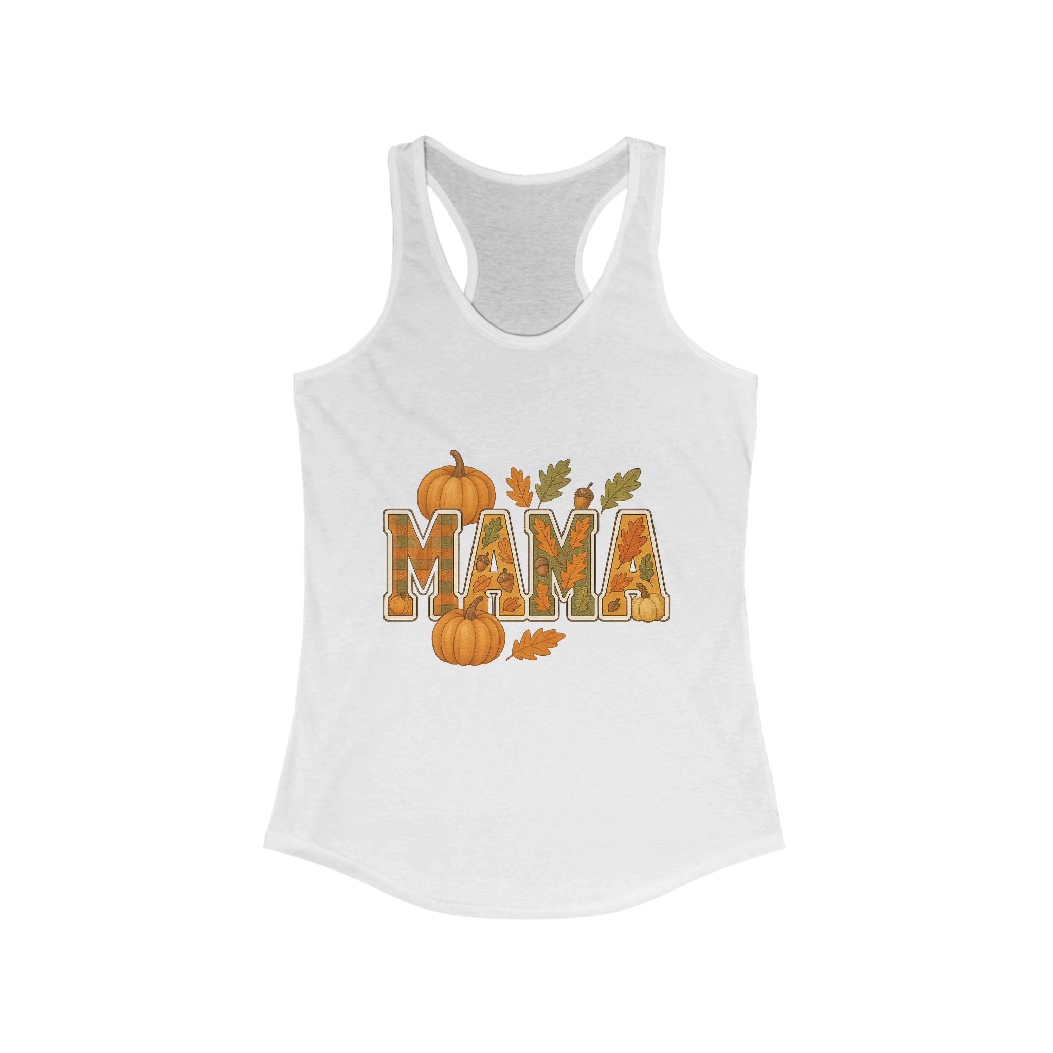 Mama Fall Tank Top Shirt | Pumpkin Patch T-shirt Vibes, Orange & Black Tank Top, Thanksgiving Outfit, Fall Seasonal Photo Outfit